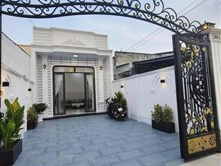 Bán nhà gần cầu vượt củ chi, trung tâm thị trấn, giá 1 tỷ4