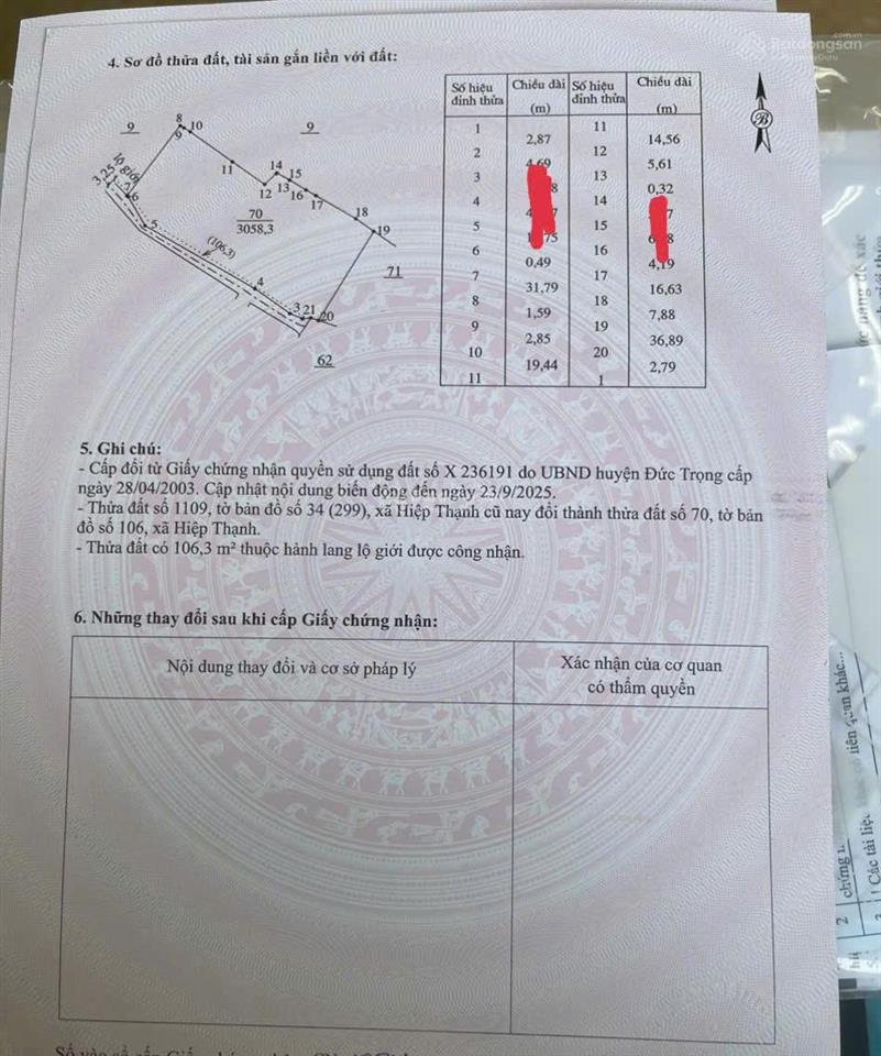 Chính chủ bán đất sào  view suối tự nhiên tại xã hiệp thạnh  đức trọng