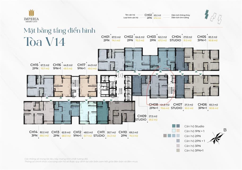 Chính chủ bán căn 2pn+ tầng 27 căn siêu đẹp tại tòa v3 victoria