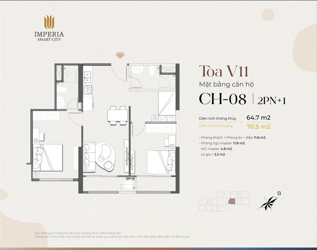 Chính chủ cần bán căn 2pn+ tại tòa the victoria tầng 27 thiện chí cho ai đang có nhu cầu.