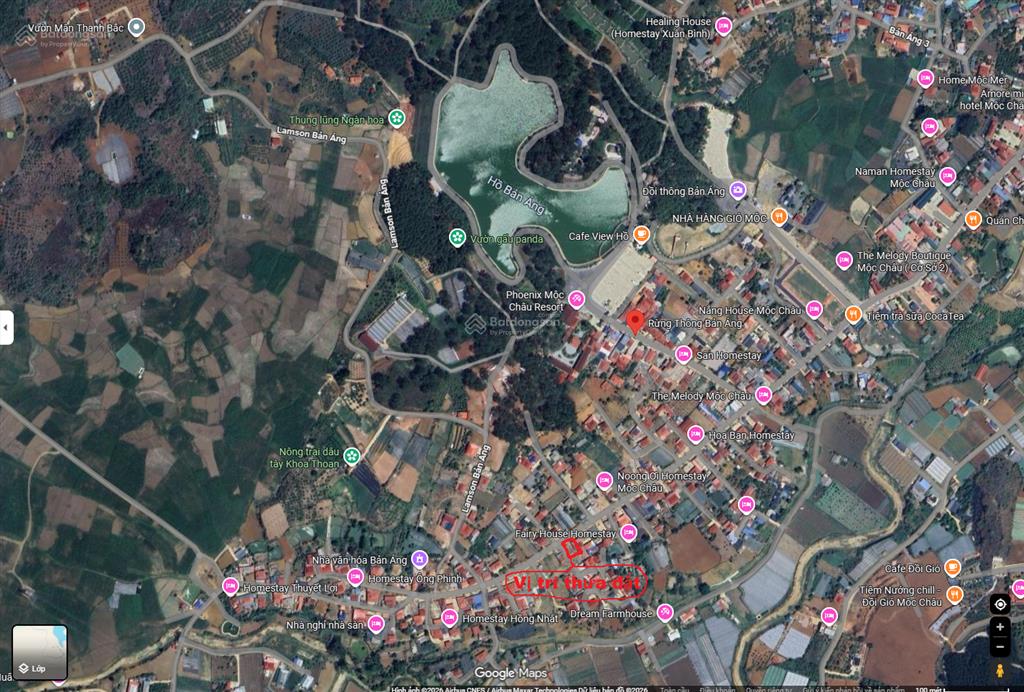 Đất mặt đường chính rừng thông bản áng 275m2, full thổ cư, mt 11,8m, làm homestay, đón cao tốc 2027