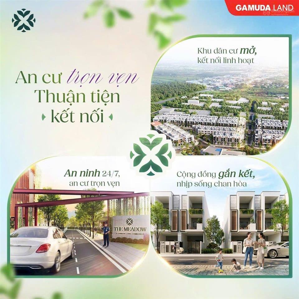 Bán nhà phố, nhiều tiện ích tại the meadow bình chánh, 10 tỷ, diện tích 100m2
