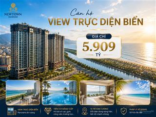 5,909 tỷ cho căn góc view biển hiếm gặp r21506a 3 phòng ngủ 84,06m tại newtown diamond