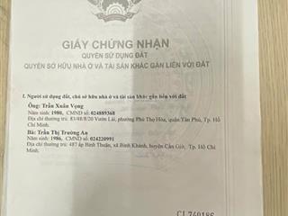 Cần bán đất tặng nhà 134m2 shr 4,5 tỷ