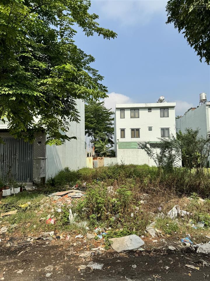 Bán đất thới an quận 12 cũ, 100m², đường rộng 20m, sổ hồng riêng