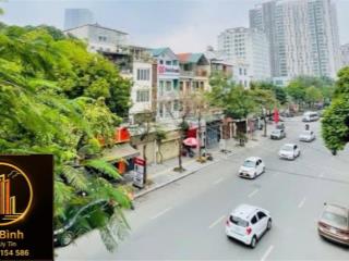 Hiếm, mặt phố trung tâm cầu giấy, vị trí vàng, kinh doanh đỉnh, 2 thoáng. nhỉnh 23 tỷ
