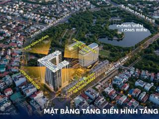 Mở bán căn hộ 44m2 1pn view nội khu d’. diamant bleu việt hưng kế cận công viên 21ha giá đợt đầu
