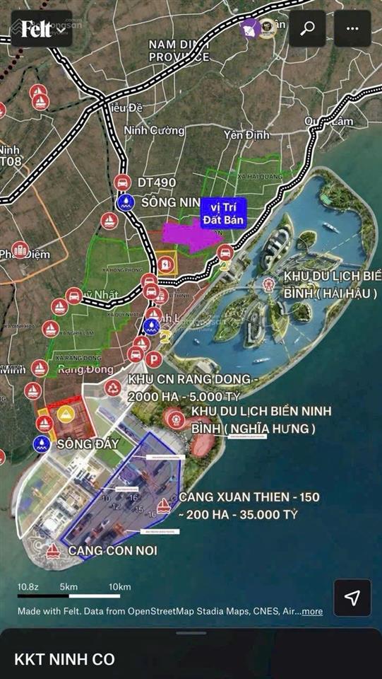 Chính chủ bán mảnh đất tại khu du lịch biển