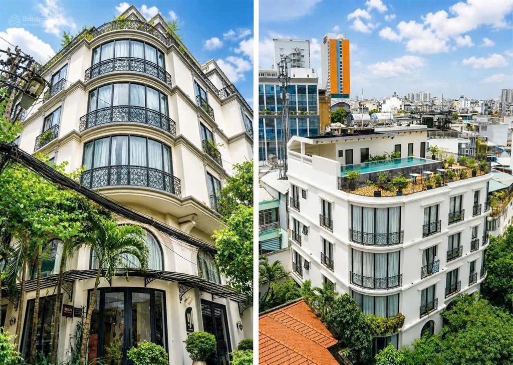 Bán toà chdv 25 phòng cao cấp 280m2 yên living 78 tỷ ngang 18m góc 2 mt điện biên phủ q. bình thạnh