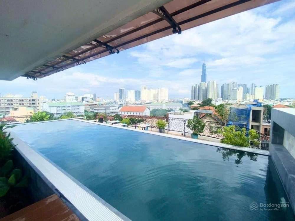 Bán toà chdv 25 phòng cao cấp 280m2 yên living 78 tỷ ngang 18m góc 2 mt điện biên phủ q. bình thạnh