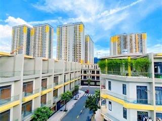 chỉ 3,5 tỷ sở hữu ngay nhà phố mặt tiền 1 trệt 2 lầu có sân thượng tại TP HCM