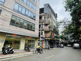 Nhà khu phố cổ ba đình mặt phố lớn cạnh evn lô góc 2 mặt, 92m2 5 tầng khu quan chức, thiện trí bán