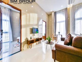 Cho thuê căn hộ 2pn ngay phan xích long, trang bị full nội thất  thang máy, hầm xe rộng