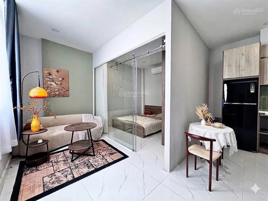 Cho thuê căn hộ 1pn full nội thất, đường đinh bộ lĩnh bình thạnh, vị trí gần ngã tư hàng xanh