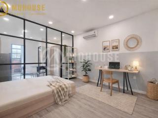 Cho thuê căn hộ 1pn đường nguyễn gia trí bình thạnh, vị trí gần đh hutech, đh ngoại thương