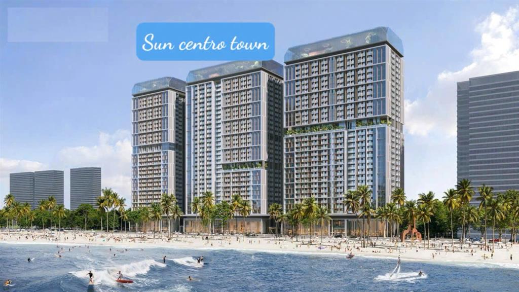 900 TRIỆU – SỞ HỮU NGAY CĂN HỘ 2PN VIEW BIỂN - SUN CENTRO TOWN