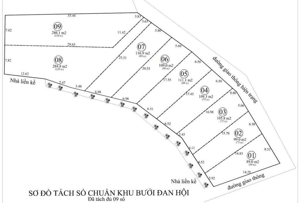 BÁN 2 LÔ ĐẤT RỘNG PHÁP LÝ RÕ RÀNG Ở TẠI ĐAN HỘI