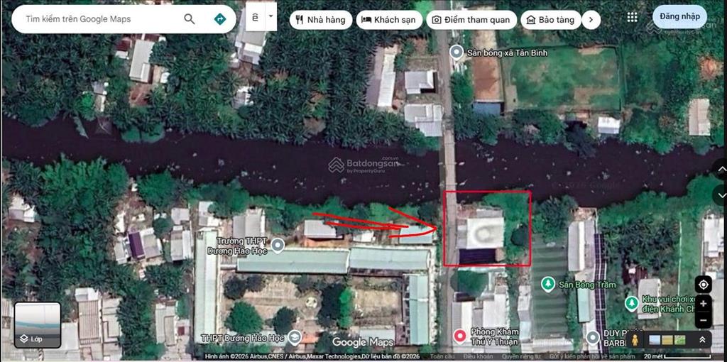 Chính chủ bán đất 268m² xã tân an, càng long, trà vinh có sổ riêng