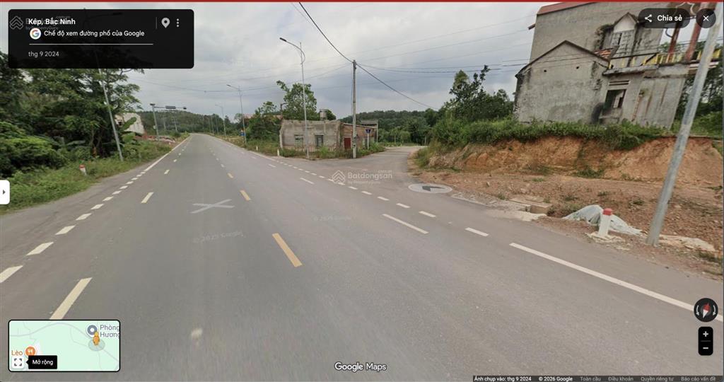 Bán đất ngã tư đường 16m 700m 180m thổ cư (sử dụng 1000m²) gần cụm cn hương sơn ga kép