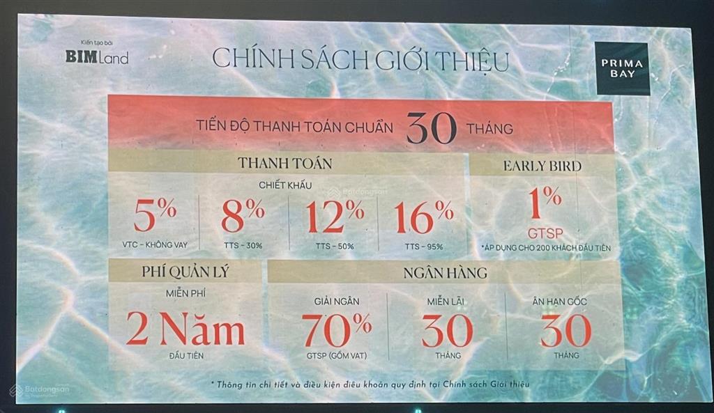 Căn hộ chung cư bán tại prima bay, 1,6 tỷ, 30m2, view bến du thuyền yacht club