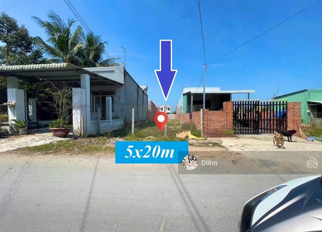 Lô đất đẹp 100m2 full thổ ở nguyễn văn khạ gần cầu vượt củ chi  thị trấn củ chi giá 1,1 tỷ, shr