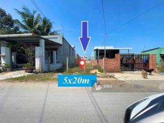 Lô đất đẹp 100m2 full thổ ở nguyễn văn khạ gần cầu vượt củ chi  thị trấn củ chi giá 1,1 tỷ, shr