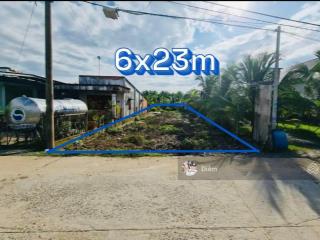 Đất sát bên vin hóc môn giá chỉ 1,3 tỷ, dt 140m2 ngang 6, đ. lê minh nhựt  tân thông hội, sổ riêng