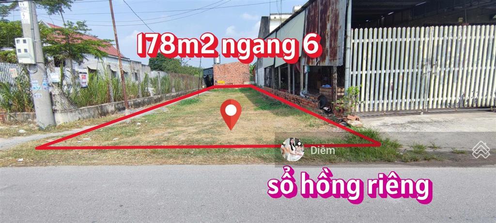 Đất ngay trung tâm trảng bàng 178m2 đất odt đ. đt 787  gia lộc giá 800 triệu, dân cư đông, shr