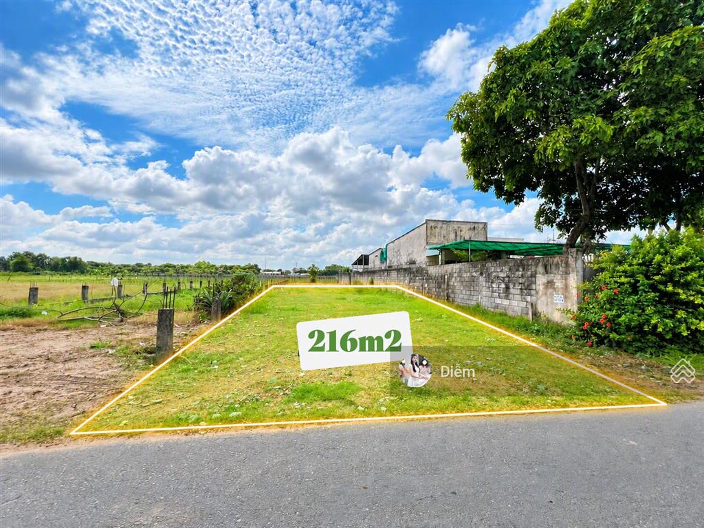 1,2 tỷ sở hữu ngay lô đất 216m2 đ. tỉnh lộ 2  tân phú trung gần bv xuyên á & kcn tân phú trung