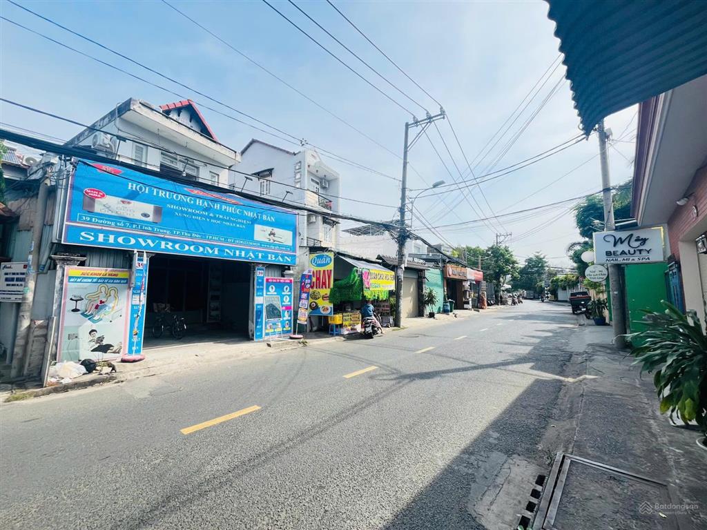 Bán gấp lô đất đẹp mặt tiền kinh doanh ngay hoàng diệu 2 xây dựng tự do được hầm + 6 tầng giá f0