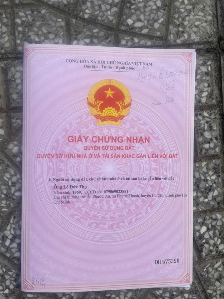 CHÍNH CHỦ BÁN ĐẤT TẠI TRÀ VONG – TÂY NINH