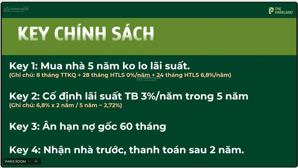 5 năm mua nhà không lo gốc lãi