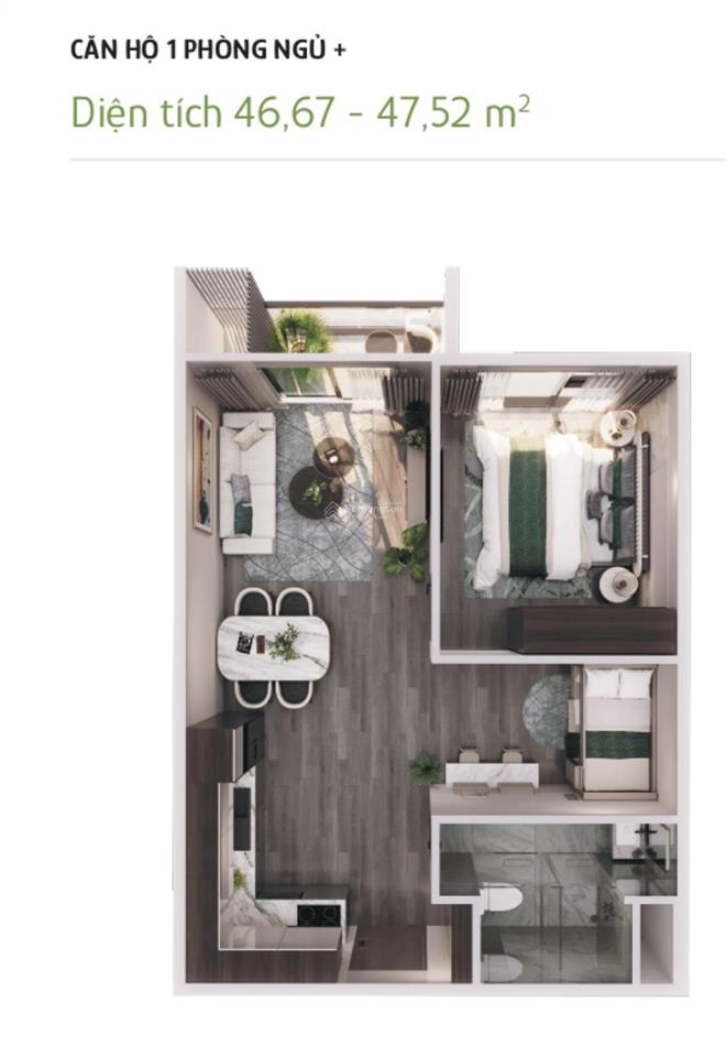 1pn+ view nội khu công viên & bể bơi mức giá dễ tiếp cận nhất the parkland
