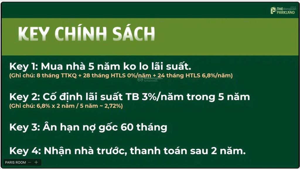 Tặng ngay 01 chỉ vàng khi sở hữu căn 1pn+ 48m tại tòa mới nhất the parkland  imperia ocean city