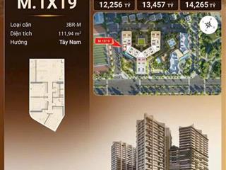 Bán căn 3 ngủ view sông hồng cuối cùng mik khai sơn, thang máy riêng tới từng căn hộ