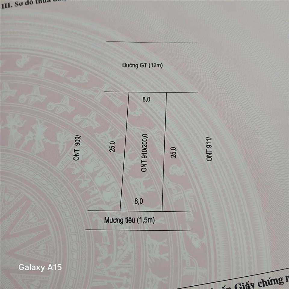 CHỈ 1,5 TỶ – SỞ HỮU NGAY LÔ ĐẤT ĐẸP FULL THỔ CƯ TẠI TRUNG TÂM KIM TÂN, THẠCH THÀNH
