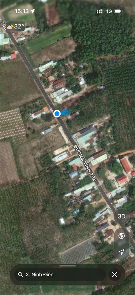 Cần bán đất Tỉnh Lộ 796 Xã Ninh Điền ,huyện Châu Thành ,Tỉnh Tây Ninh.
