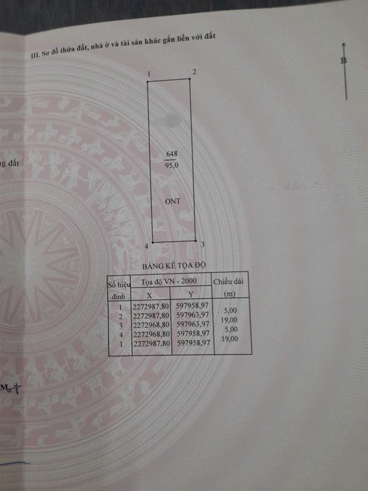 BÁN 2 LÔ LIỀN KỀ 95M²/LÔ – KĐT CEO 2 PHỦ LÝ  GIÁ 8XXX