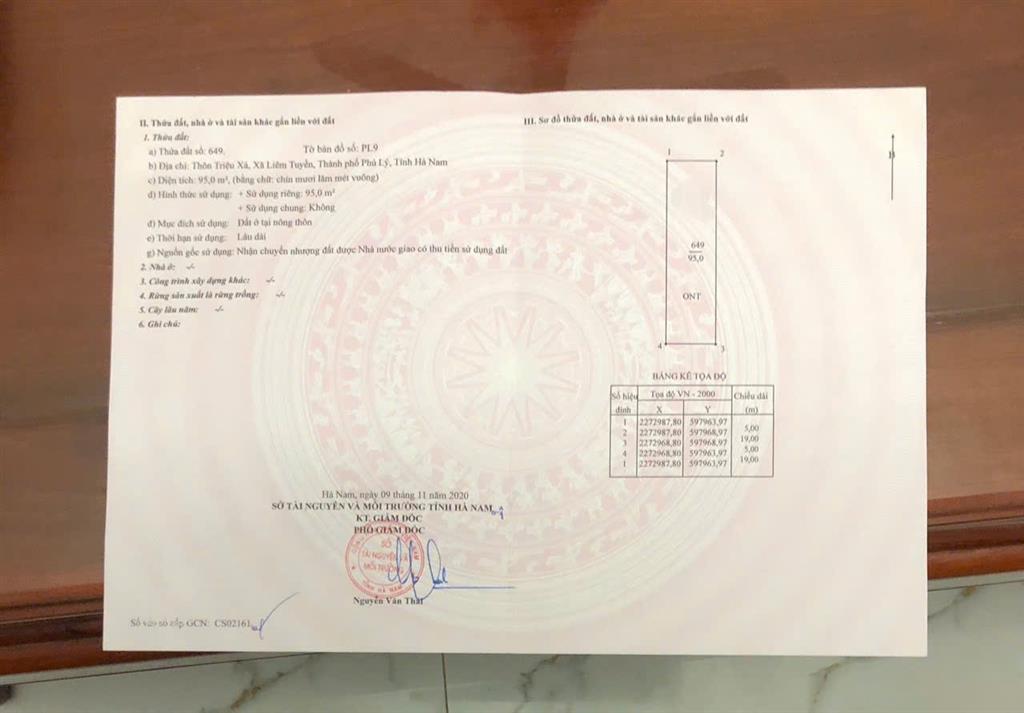 BÁN 2 LÔ LIỀN KỀ 95M²/LÔ – KĐT CEO 2 PHỦ LÝ  GIÁ 8XXX