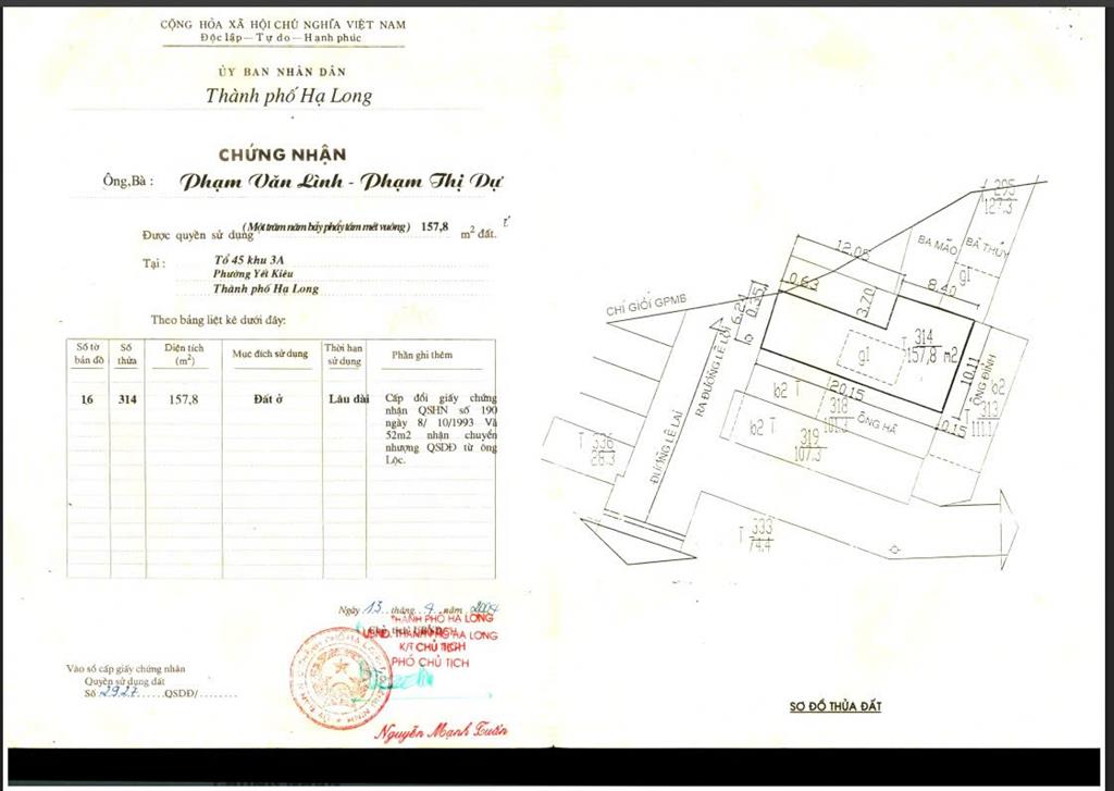 SIÊU PHẨM ĐẤT Ô GÓC YẾT KIÊU – MẶT TIỀN GẦN 16M – VỊ TRÍ ĐẸP, GIÁ TỐT!