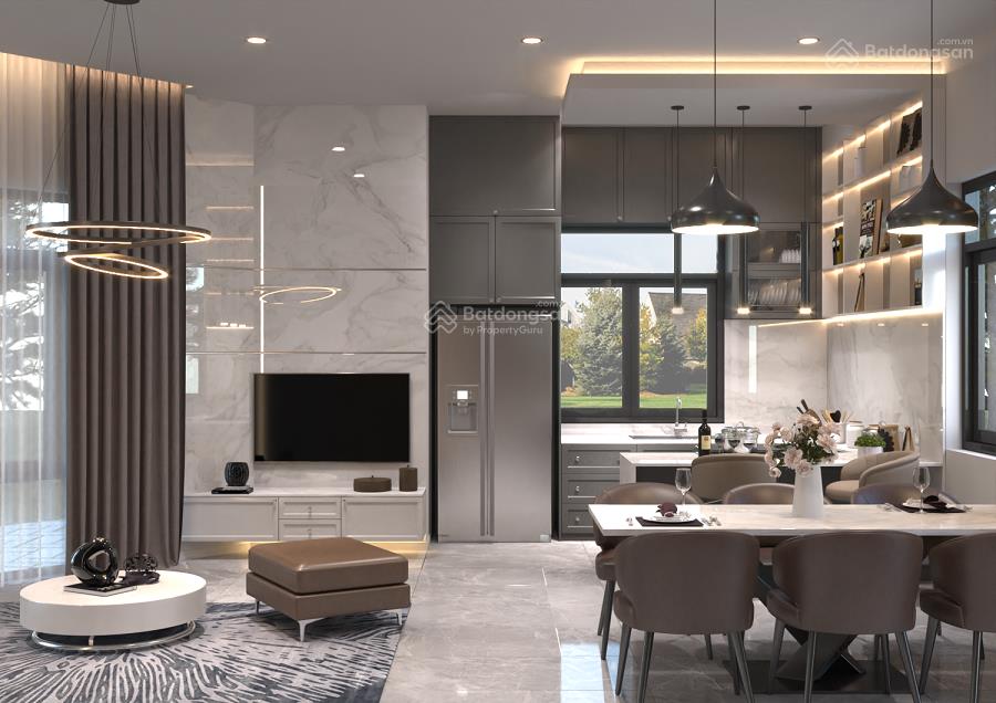 Chính chủ cho thuê căn nhà phố liền kề 3 tầng nhà bao đẹp ở mặt tiền liên phường verosa khang điền