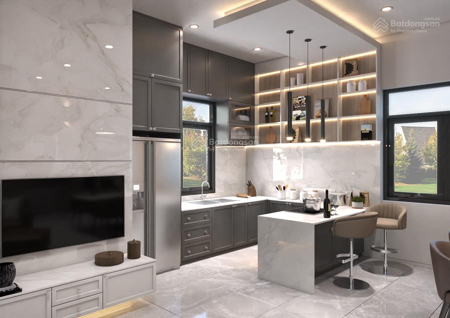 Chính chủ cho thuê căn nhà phố liền kề 3 tầng nhà bao đẹp ở mặt tiền liên phường verosa khang điền