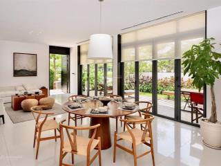 Cho thuê biệt thự song lập nguyên căn dt lớn, nội thất mới đẹp mặt tiền liên phường quận thủ đức