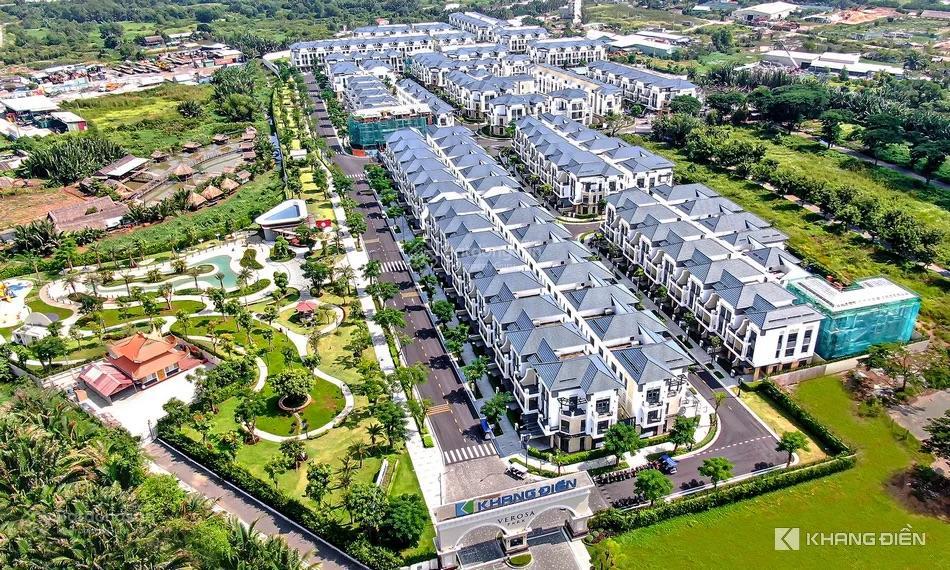 Cho thuê nhà phố liền kề thô mặt tiền liên phường quận thủ đức 91m2 giá 14tr