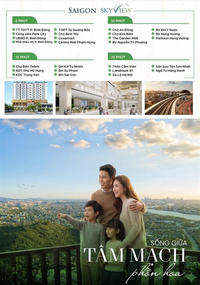 Bán căn sài gòn skyview quận 8 giá 3,925 tỷ diện tích 62m2 với 2 phòng ngủ, 2wc