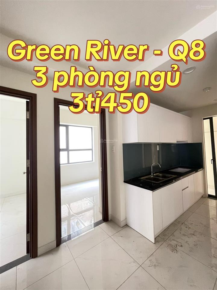 Chung cư green river 3 phòng ngủ 3tỉ450 nhận nhà mới