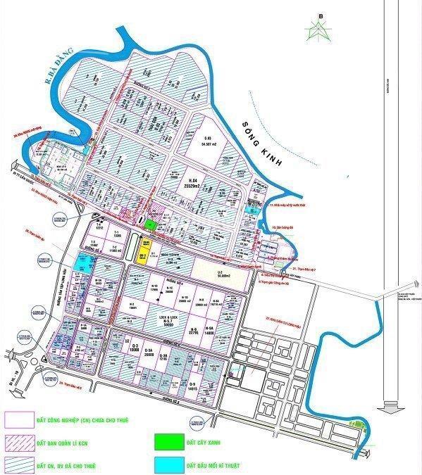 Chuyên cho thuê kho, xưởng trong kcn long hậu dt đa dạng giá 80k/m2/th