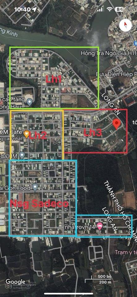Bán đất nền dự án kdc long hậu, 2,1 tỷ, 100m2, pháp lý đầy đủ, hướng đông