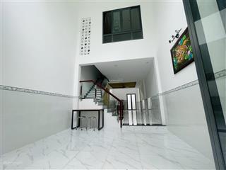 Nhà mới gần bình phú ,giáp t.ên l.ửa,quận 6dt 82m2 nở hậu tài lộc xe hơi thông chỉ 1 căn duy nhấ