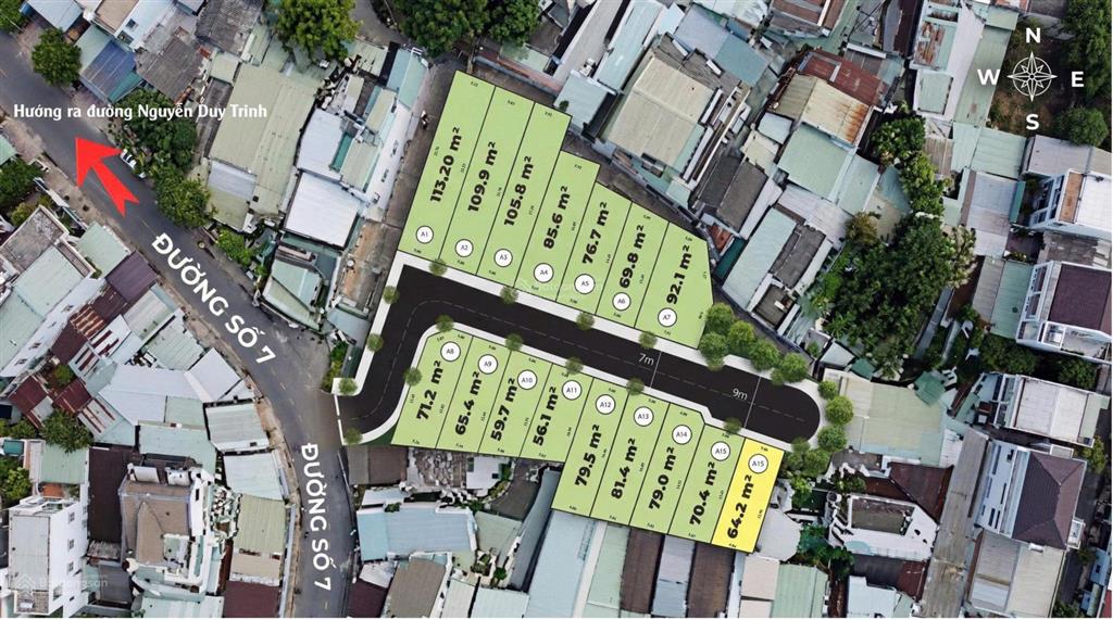 Đất nền bình trưng, tp. hồ chí minh 70m2 sổ hồng riêng đường xe hơi 7,9 tỷ